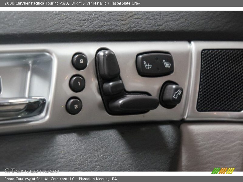 Bright Silver Metallic / Pastel Slate Gray 2008 Chrysler Pacifica Touring AWD