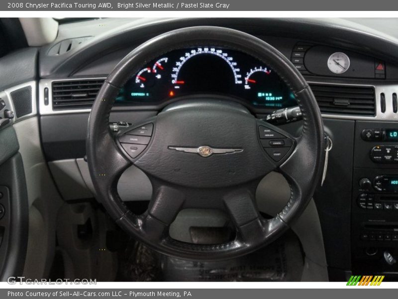 Bright Silver Metallic / Pastel Slate Gray 2008 Chrysler Pacifica Touring AWD