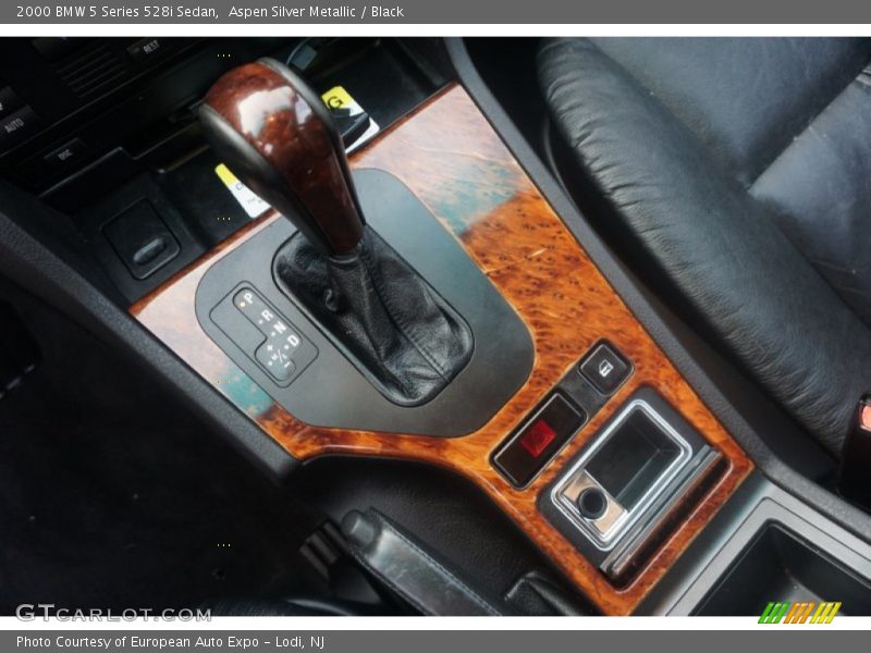 Aspen Silver Metallic / Black 2000 BMW 5 Series 528i Sedan