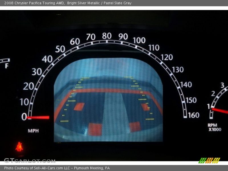 Bright Silver Metallic / Pastel Slate Gray 2008 Chrysler Pacifica Touring AWD