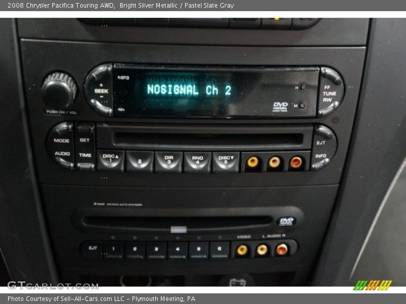 Bright Silver Metallic / Pastel Slate Gray 2008 Chrysler Pacifica Touring AWD