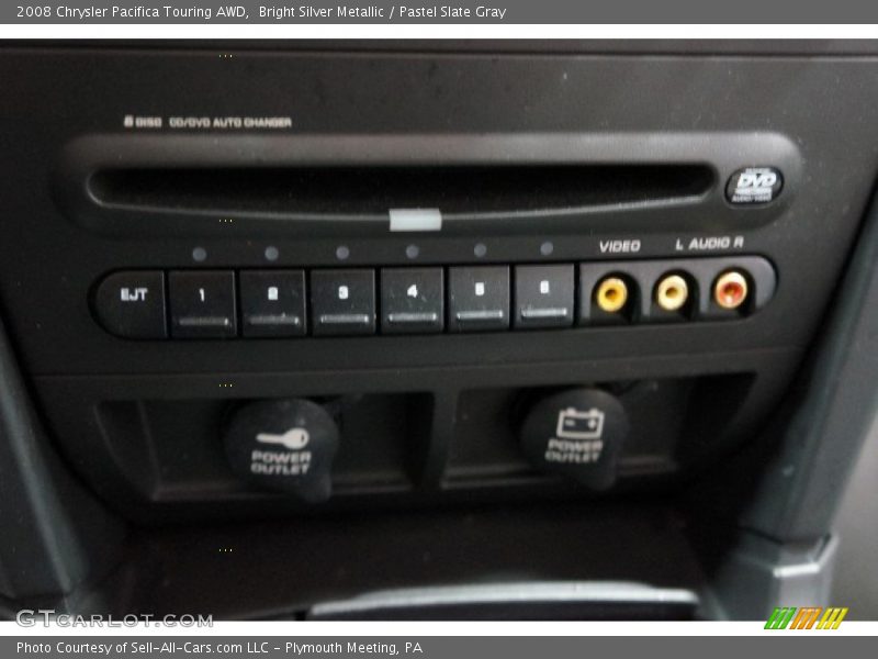 Bright Silver Metallic / Pastel Slate Gray 2008 Chrysler Pacifica Touring AWD