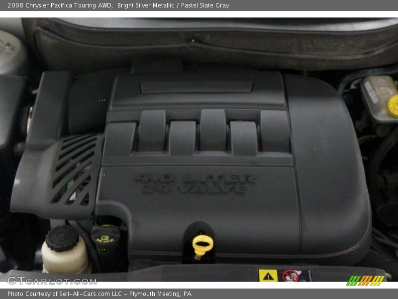 Bright Silver Metallic / Pastel Slate Gray 2008 Chrysler Pacifica Touring AWD