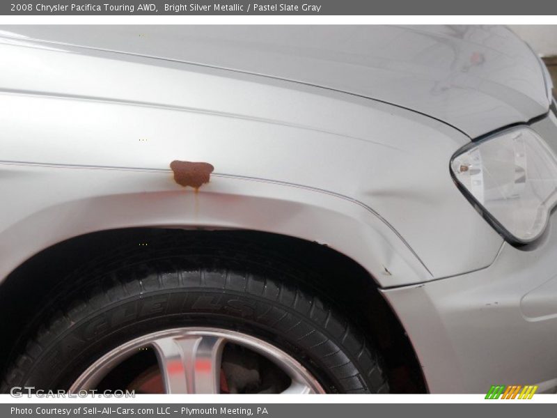 Bright Silver Metallic / Pastel Slate Gray 2008 Chrysler Pacifica Touring AWD