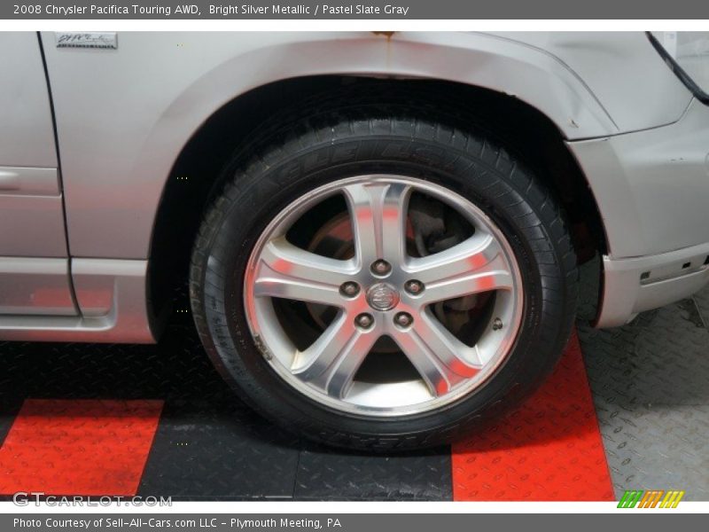 Bright Silver Metallic / Pastel Slate Gray 2008 Chrysler Pacifica Touring AWD