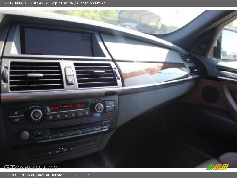 Alpine White / Cinnamon Brown 2012 BMW X5 xDrive35d