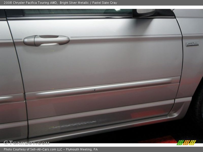 Bright Silver Metallic / Pastel Slate Gray 2008 Chrysler Pacifica Touring AWD