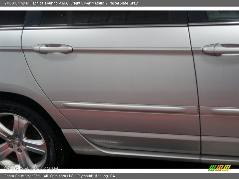 Bright Silver Metallic / Pastel Slate Gray 2008 Chrysler Pacifica Touring AWD