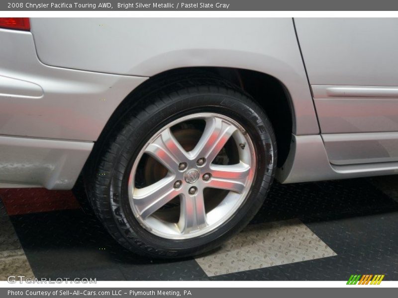 Bright Silver Metallic / Pastel Slate Gray 2008 Chrysler Pacifica Touring AWD