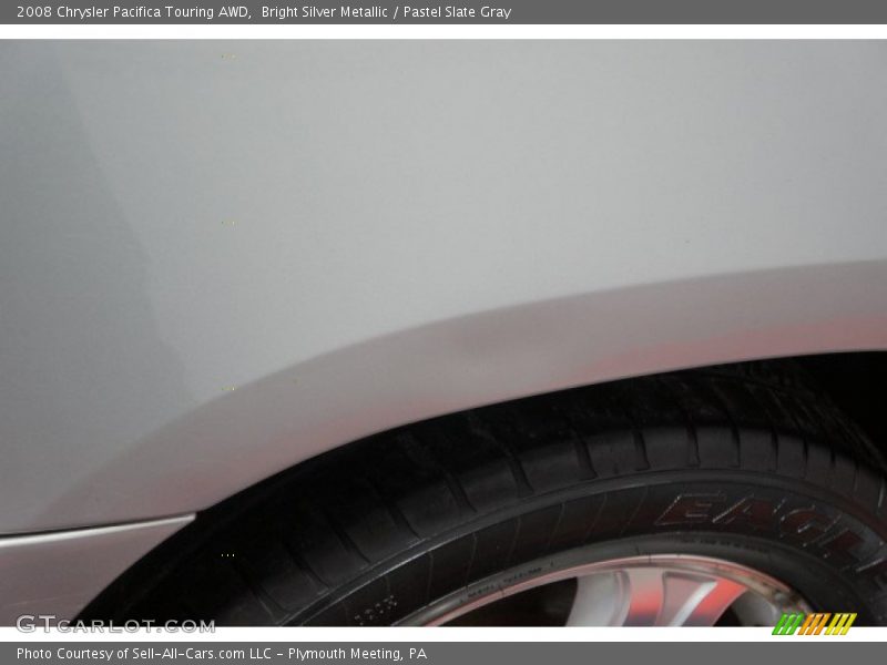 Bright Silver Metallic / Pastel Slate Gray 2008 Chrysler Pacifica Touring AWD