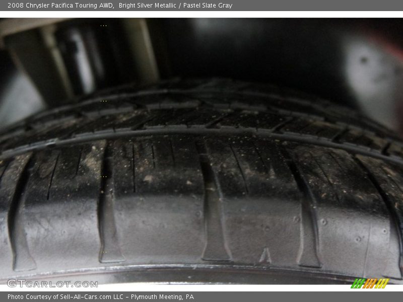 Bright Silver Metallic / Pastel Slate Gray 2008 Chrysler Pacifica Touring AWD