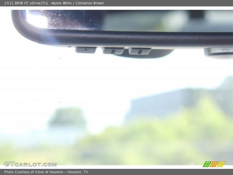 Alpine White / Cinnamon Brown 2012 BMW X5 xDrive35d