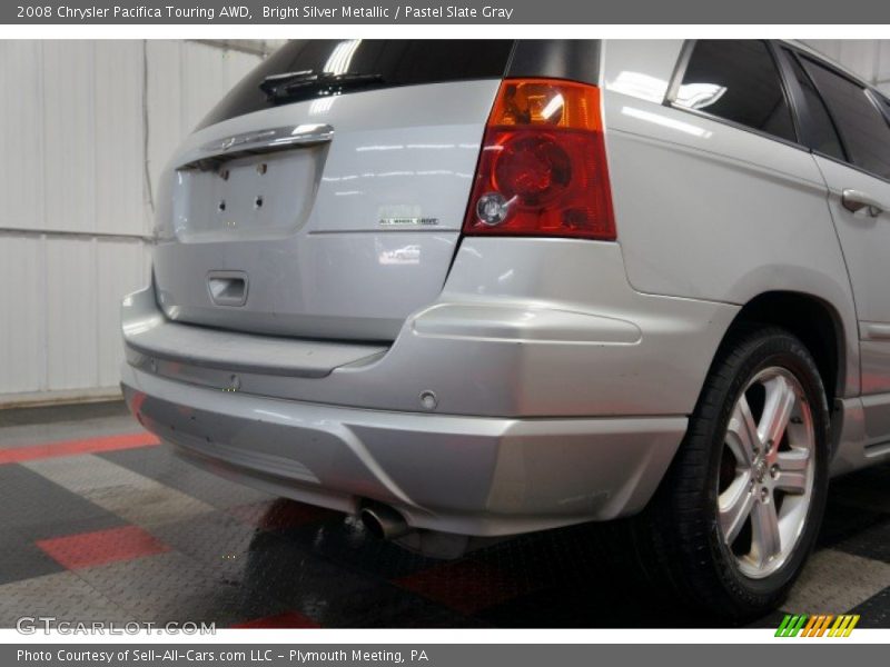 Bright Silver Metallic / Pastel Slate Gray 2008 Chrysler Pacifica Touring AWD