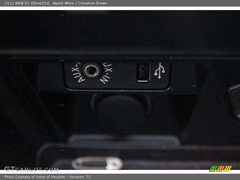 Alpine White / Cinnamon Brown 2012 BMW X5 xDrive35d