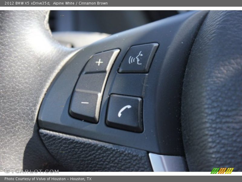 Alpine White / Cinnamon Brown 2012 BMW X5 xDrive35d