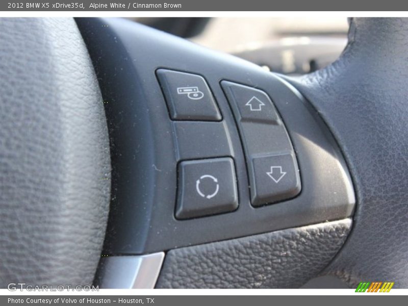 Alpine White / Cinnamon Brown 2012 BMW X5 xDrive35d