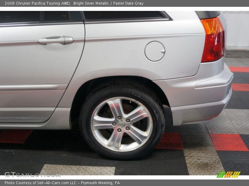 Bright Silver Metallic / Pastel Slate Gray 2008 Chrysler Pacifica Touring AWD