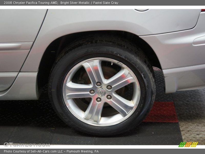 Bright Silver Metallic / Pastel Slate Gray 2008 Chrysler Pacifica Touring AWD