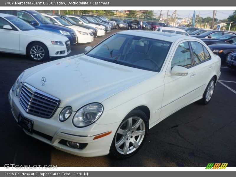 Arctic White / Cashmere 2007 Mercedes-Benz E 350 Sedan