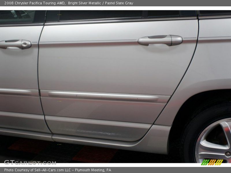 Bright Silver Metallic / Pastel Slate Gray 2008 Chrysler Pacifica Touring AWD