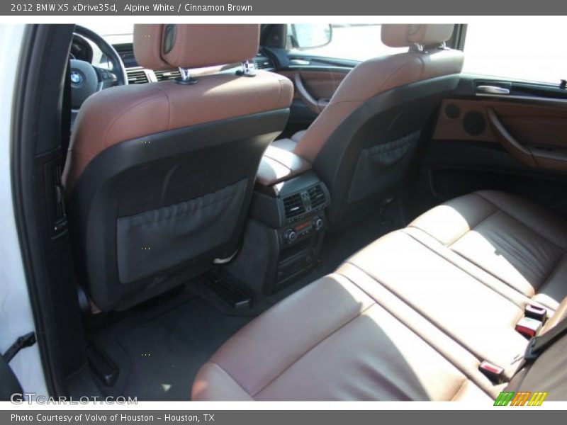 Alpine White / Cinnamon Brown 2012 BMW X5 xDrive35d