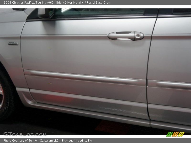 Bright Silver Metallic / Pastel Slate Gray 2008 Chrysler Pacifica Touring AWD