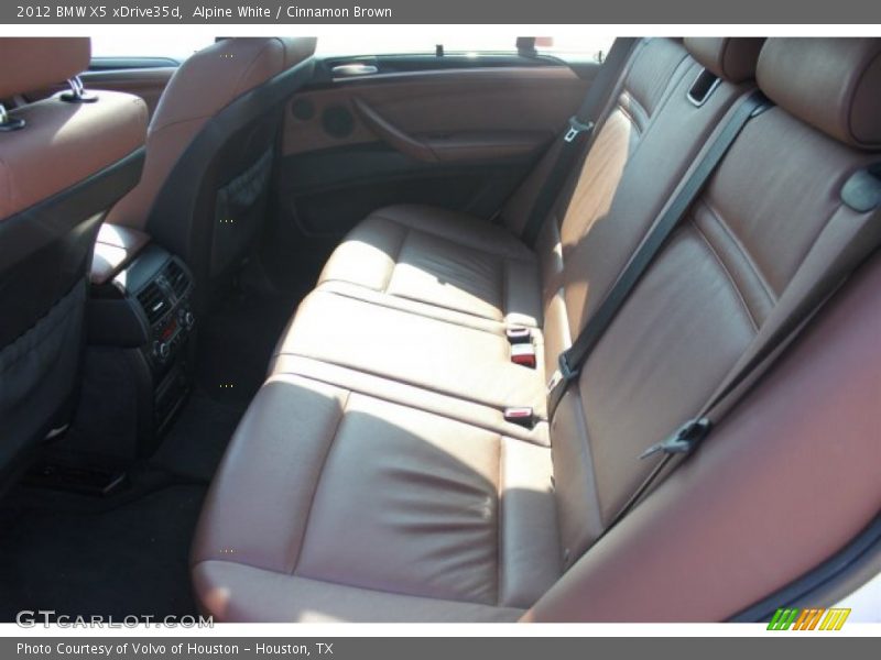 Alpine White / Cinnamon Brown 2012 BMW X5 xDrive35d
