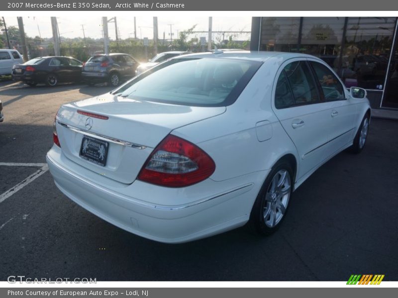 Arctic White / Cashmere 2007 Mercedes-Benz E 350 Sedan