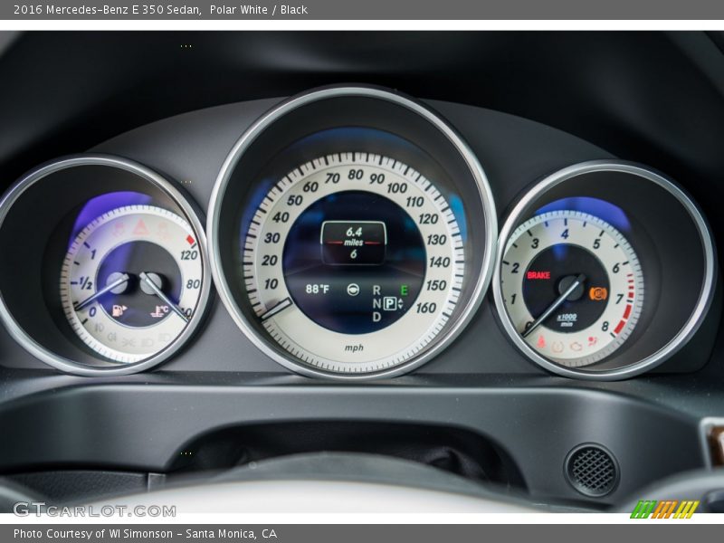 Polar White / Black 2016 Mercedes-Benz E 350 Sedan