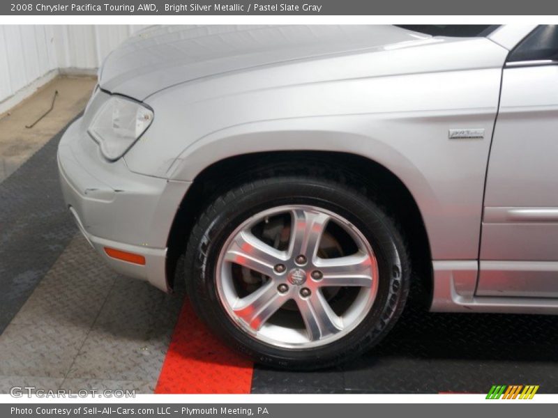 Bright Silver Metallic / Pastel Slate Gray 2008 Chrysler Pacifica Touring AWD