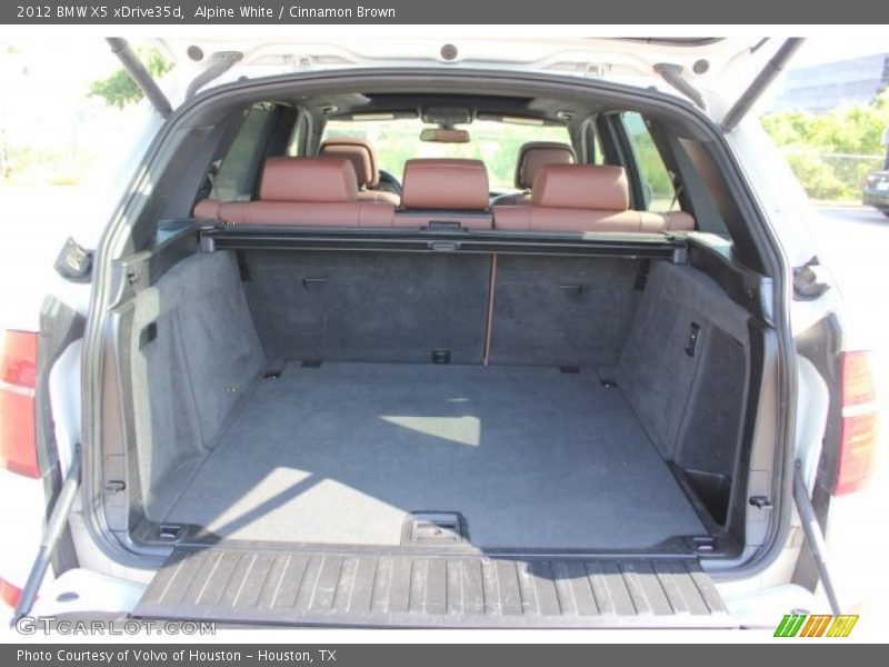 Alpine White / Cinnamon Brown 2012 BMW X5 xDrive35d