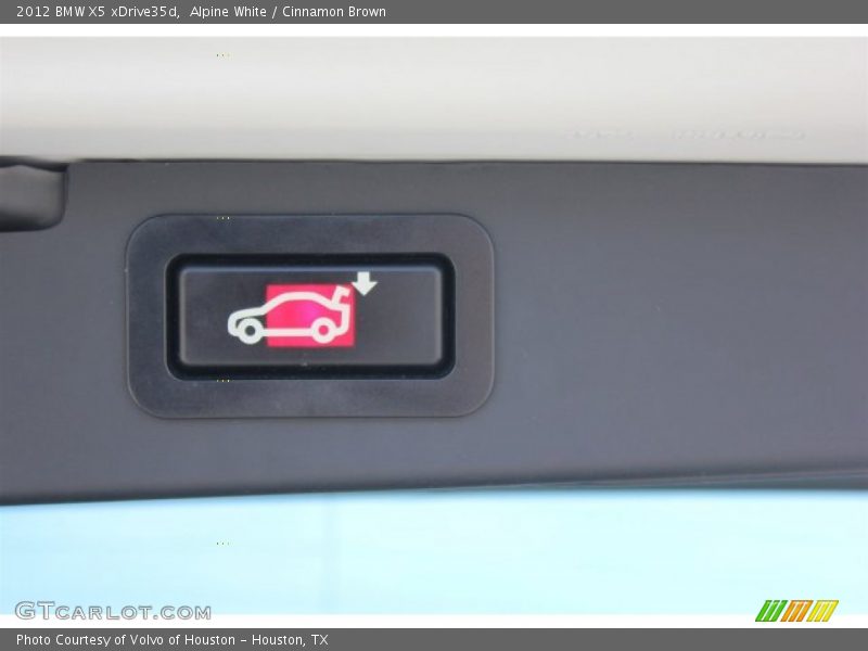 Alpine White / Cinnamon Brown 2012 BMW X5 xDrive35d