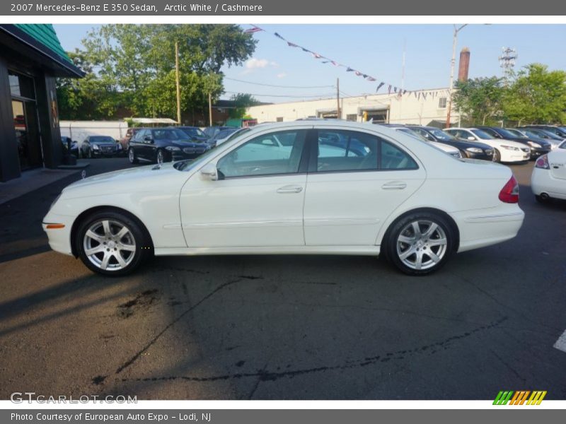 Arctic White / Cashmere 2007 Mercedes-Benz E 350 Sedan