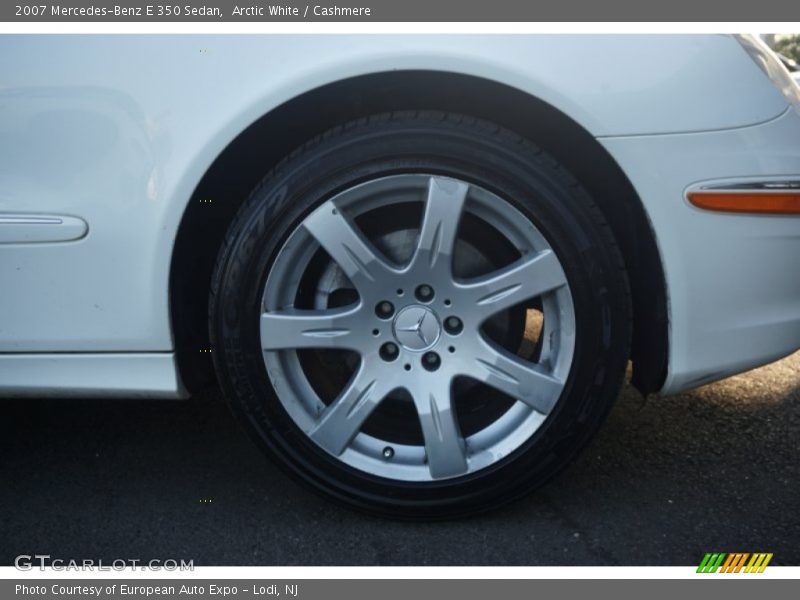 Arctic White / Cashmere 2007 Mercedes-Benz E 350 Sedan