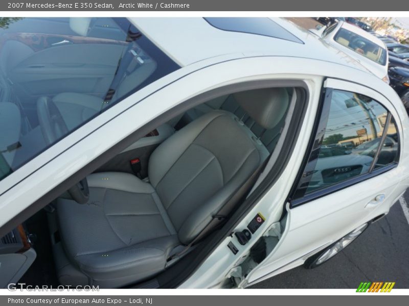 Arctic White / Cashmere 2007 Mercedes-Benz E 350 Sedan