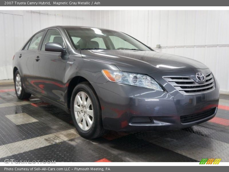 Magnetic Gray Metallic / Ash 2007 Toyota Camry Hybrid