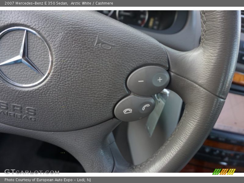 Arctic White / Cashmere 2007 Mercedes-Benz E 350 Sedan