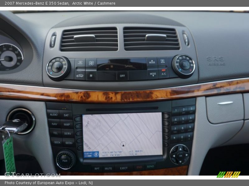 Arctic White / Cashmere 2007 Mercedes-Benz E 350 Sedan