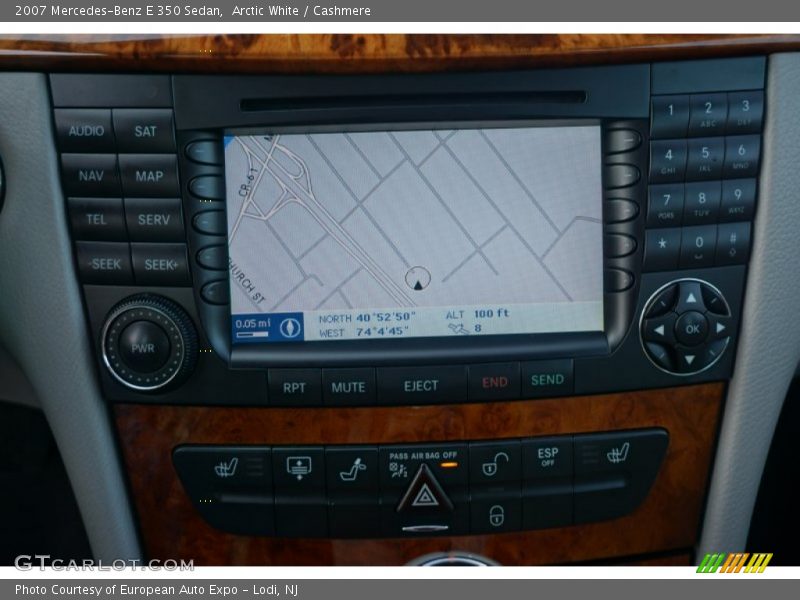 Arctic White / Cashmere 2007 Mercedes-Benz E 350 Sedan