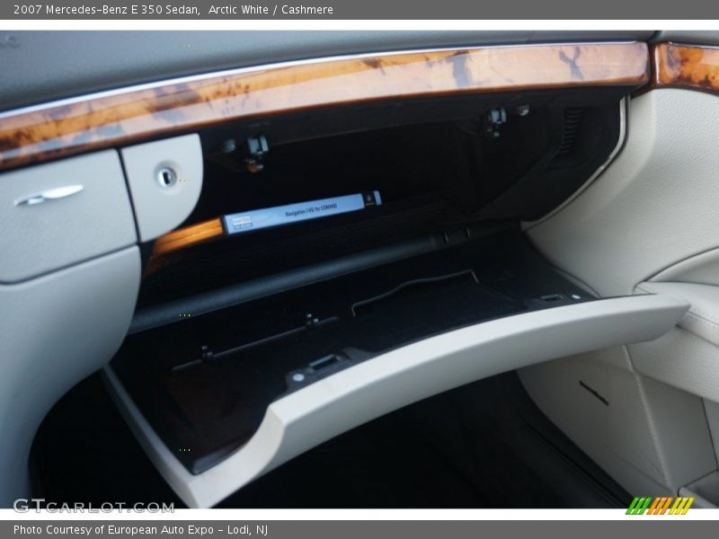 Arctic White / Cashmere 2007 Mercedes-Benz E 350 Sedan