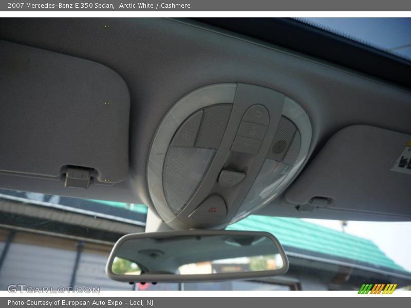 Arctic White / Cashmere 2007 Mercedes-Benz E 350 Sedan