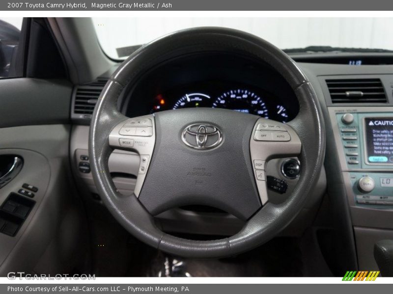 Magnetic Gray Metallic / Ash 2007 Toyota Camry Hybrid