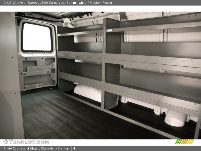 Summit White / Medium Pewter 2013 Chevrolet Express 1500 Cargo Van