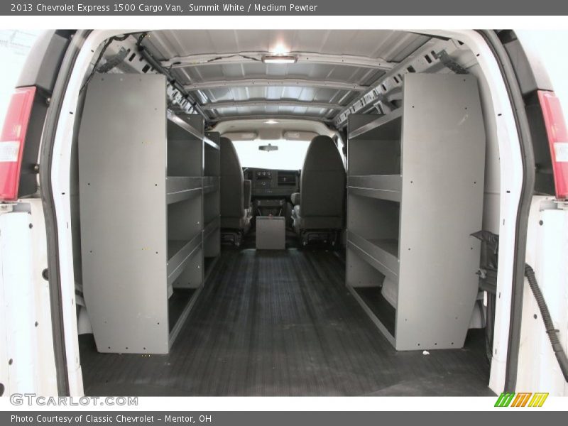 Summit White / Medium Pewter 2013 Chevrolet Express 1500 Cargo Van