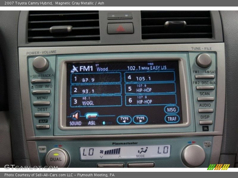 Magnetic Gray Metallic / Ash 2007 Toyota Camry Hybrid