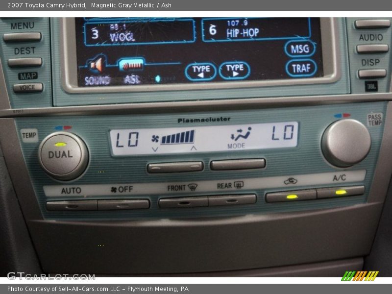 Magnetic Gray Metallic / Ash 2007 Toyota Camry Hybrid