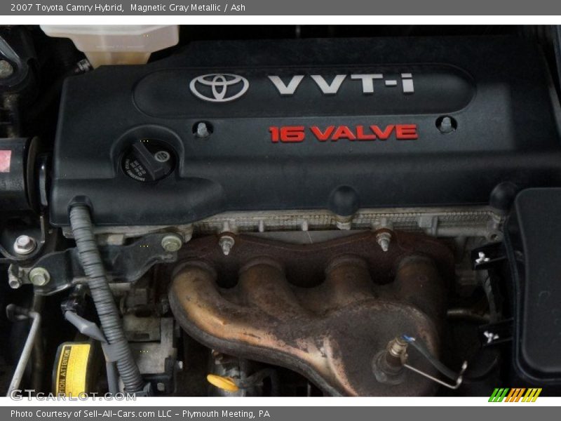Magnetic Gray Metallic / Ash 2007 Toyota Camry Hybrid