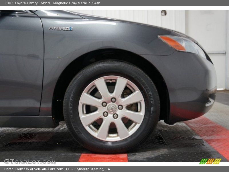Magnetic Gray Metallic / Ash 2007 Toyota Camry Hybrid