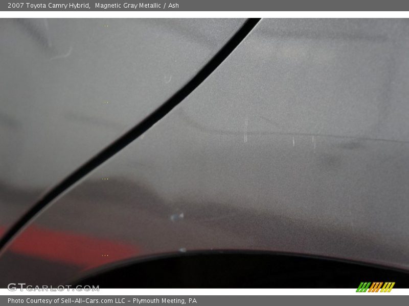 Magnetic Gray Metallic / Ash 2007 Toyota Camry Hybrid