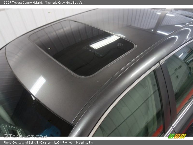 Magnetic Gray Metallic / Ash 2007 Toyota Camry Hybrid